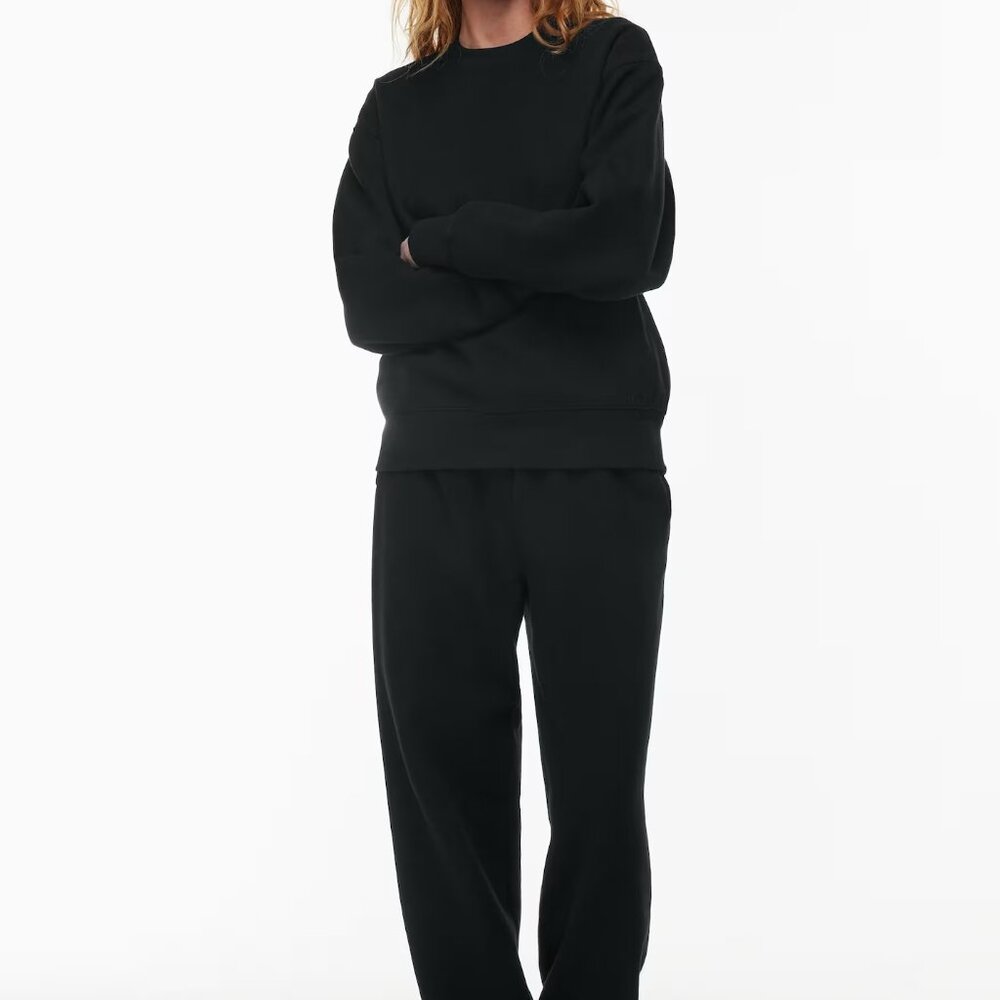 ARITZIA Terry Fleece Boyfriend Crew Sweatshirt - Picture 2 of 4